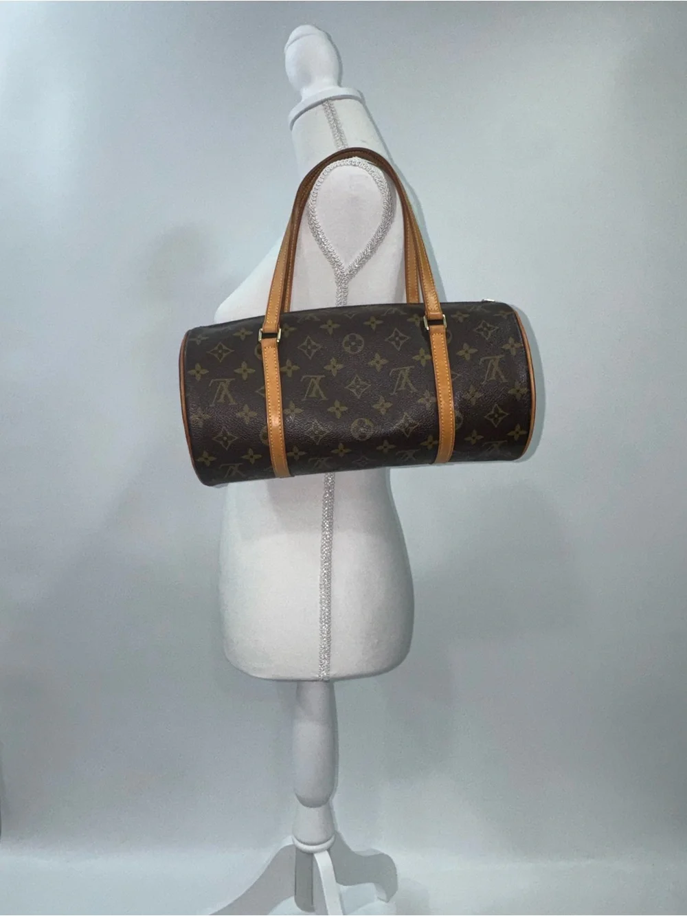 Louis Vuitton Monogram Barrel Shoulder Bag